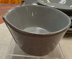 Vietri Lastra Gray Stacking Cereal Bowl, New, Diameter: 6", Height: 3". Fixed Price $24.95.