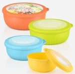8PCS Mixing Set With Lids Nesting Prep Storage Kitchen Multi Color. Fixed Price $22.00.
