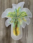 Tommy Bahama Palm Tree With Christmas Lights Serving Bowl Melamine 18. Fixed Price $11.00.