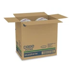 Dixie SX20PATH Pathways Oz. Paper Bowls - Green/burgundy (500/CT) New. Fixed Price $75.29.