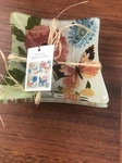 Nwt Prima Design Glass Bowls In Beautiful Butterflies & Floral Pattern Set Of 3. Fixed Price $16.83.