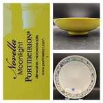 Portmeirion Novella Moonlight Pasta Bowl Soup Salad 8.75" Footed Discontinued. Fixed Price $25.00.