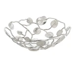 Michael Aram Botanical Leaf Bread Basket/centerpiece Bowl 11.5"L In Silver. $119. Fixed Price $119.00.