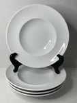 Thomas Rosenthal Group Germany Of White Rimmed Soup Bowl 8 1/4", 2 Sets Av. Fixed Price $40.00.