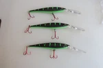 Lot #8900 Set Of 3 Berkley Flicker Minnow 11D Fleet Farm Exclusive Color New. Fixed Price $19.95.