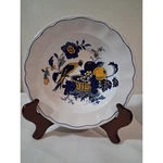 Spode Blue Soup Bowl Scalloped Rim England Fruit Basket CHECK2 Last Picture. Fixed Price $25.00.