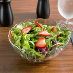 (case Of 12 Bowls) 9" Clear Arcoroc Arcade Glass 72 Oz Salad Catering. Fixed Price $189.50.