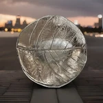 Lenox Discontinued Botanical Leaf" Collection Accent Center Piece Large Bowl. Fixed Price $32.76.