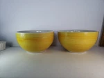 Graydon Hall Yellow Swirl Cereal/soup Bowl See Notes. Fixed Price $14.00.