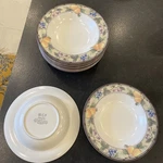 Mikasa Intaglio CAC29 Garden Harvest Fruit Rimmed Soup Bowl Salad Pasta 3/8". Fixed Price $6.99.