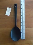 Muji Kitchen Black Silicone Cooking Spoon New With Tag Fast Us Ship 26CM. Fixed Price $18.00.