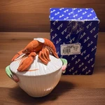 Fitz & Floyd Fish Market Lobster Bisque Covered Soup Bowl New In Box 5 Available. Fixed Price $44.99.