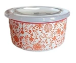 Pioneer Woman Stoneware Food Storage Container W/lid Brilliant Blooms. Fixed Price $24.00.