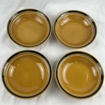 Vintage Fuji-stone Tahiti 2076 Set Of 4 Soup Cereal Bowls 7.75 Japan. Fixed Price $34.99.