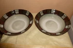 2 Pfaltzgraff Taos Pattern 9.75 Serving /vegetable Bowls. Fixed Price $29.99.
