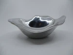 Beatriz Ball Metal Vento Small Oval Bowl (6236) - 1/2" X 5" 1/4" 1006E. Fixed Price $24.98.