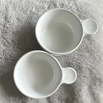 Corningware Grab White Bowls P-150-B Set Of 2. Fixed Price $18.00.