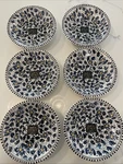 6 Ct Ceramiche Italia Bowls Italy Blue Flowers Floral Tuscan Set. Fixed Price $99.00.