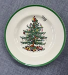 Spode Christmas Tree Dinner Plate Replacement 10.5" S3324-A17. Fixed Price $18.00.