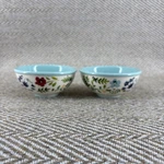 Set Of 2 The Pioneer Woman Stoneware Dipping Bowls Kari / Blue. Fixed Price $18.99.