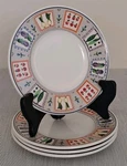 4 Mikasa Intaglio Country Gallery 6 " Inch Bread Dessert Appetizer Plates CAA20. Fixed Price $19.94.