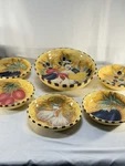 Certified International Helen Vladykina 13 Pasta Serving & 5 Bowls 9. Fixed Price $65.00.