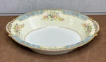 Vintage Noritake Rose China Cerulean Oval Vegetable Bowl 10 3/4" Occupied Japan. Fixed Price $39.95.