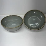 Hearth & Hand Magnolia Blue Stoneware Cereal Bowl 2PC Set Reactive Exposed Rim. Fixed Price $19.99.