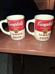 1968 Campbell's Condensed Tomato Soup Coffee Mug. Fixed Price $10.00.