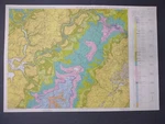 Vtg Geologic Map Southern Half Of Somerset County, Pennsylvania - Topographic. Fixed Price $14.97.