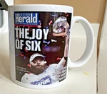 Boston Herald 2/4/2019 Front Cover Patriots Super Bowl Win Edelman Mvp Mug. Fixed Price $5.95.