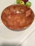 WDTSB014 Woven Wood Salad Bowl 14-INCH Brown.. (used Once). Fixed Price $25.97.