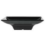 Delfin Melamine Qt Square Black Bowl - 10 1/2"L X 1/2"W 3/4"H. Fixed Price $154.00.