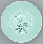 Ws George GEO54 9" Serving Bowl Aqua Blue Atomic Floral 1950S Vintage Usa. Fixed Price $29.74.