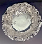 Arthur Court 14 Grape Salad Bowl Aluminum 1998 Nib. Fixed Price $51.99.