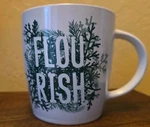 2017 Starbucks Christmas Flourish Evergreen White/green Coffee Cup. Fixed Price $19.99.