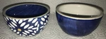Set Of 2 Mud Pie Condiment Bowls Blue White Flower Kitchen Accessories. Fixed Price $24.00.