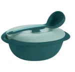 Tupperware Blossom Soup Server W/t Ladle 7.5 Cup Holiday With Style. Fixed Price $15.29.