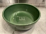 Revol France Design R. Dho Bee Ceramic Green Serving Bowl Dish #1260240. Fixed Price $24.99.