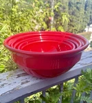 Williams Sonoma Emile Henry Bowls 12 Red Ceramic Depose 3428 3424 3420 France. Fixed Price $125.00.