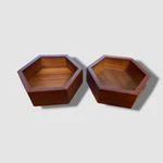 $35 The Cellar Stackable Hexagon Bowls Set Of 2-PCS. Fixed Price $8.68.