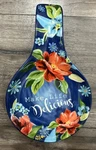 The Pioneer Woman Floral Spoon Rest Stoneware 8.75 X 5.25 Make Life Delicious. Fixed Price $8.50.