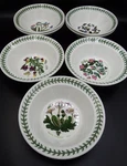 Set Of 7 Portmeirion Botanic Garden 6 1/2" Cereal Bowls - Old Mark Mint. Fixed Price $99.95.