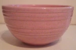 Vtg 1940S Mccoy Pottery Pink Beehive Mixing Bowl Speckled 6" Farmhouse. Fixed Price $32.99.