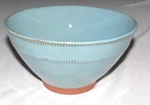 Bia Cordon Bleu Blue Curved Rim 7.1/4 Inch Diameter Bowl. Fixed Price $6.00.