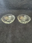 2 X Vintage Arcoroc France Usa Glass Dessert Fruit Scalloped Edge Bowl Dish AB7. Fixed Price $17.00.