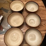 Sango Nova Brown 6 1/4 Cereal, Ice Cream, Soup Bowl 4933- Set Of. Fixed Price $42.50.