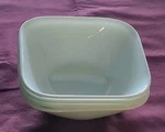 4 Corelle Square Pure White 22 Oz Cereal Bowls Set Of Glass Out Box New. Fixed Price $31.95.