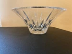 Waterford Sheridan Flared Marquis Bowl 8" Crystal. Fixed Price $37.00.