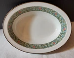 Noritake "isolde" 10" Oval Serving Bowl Ivory Fine China (#7019) 1970'S. Fixed Price $21.00.
